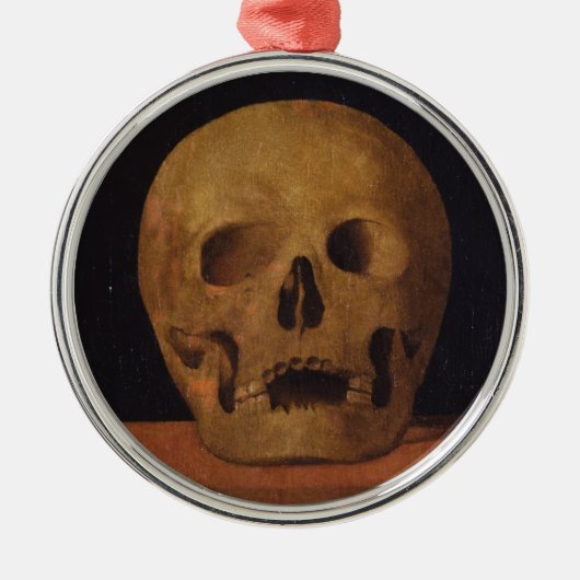 ヒトスカル(by Mariotto Albertinelli) メタルオーナメント (正面)