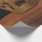 ヒトスカル(by Mariotto Albertinelli) ラッピングペーパー (角)