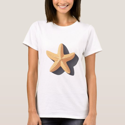 ヒトデとその影 Tシャツ (正面)