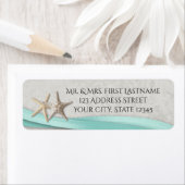 ヒトデとアクアリボングレー ラベル (インサイチュ)