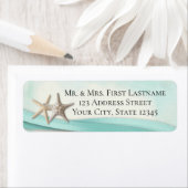 ヒトデとアクアリボン ラベル (インサイチュ)