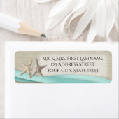 ヒトデとアクアリボン ラベル (インサイチュ)