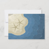 ヒトデとオーシャンテーブル席番号 招待状 (裏面)