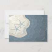 ヒトデとオーシャンテーブル席番号 招待状 (裏面)