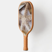 ヒトデとサンドダラーコースト自然 ピックルボールラケット (左)