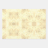 ヒトデとシーウズブルー海砂浜の水色 ラッピングペーパーシート (正面3)