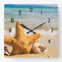 ヒトデとシーシェルのビーチ