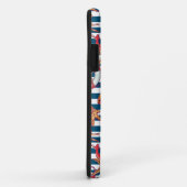 ヒトデとストライプ Case-Mate iPhoneケース (裏面/右)