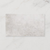 ヒトデとスパ石 名刺 (裏面)