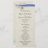 ヒトデとリボンD紫と青 プログラム (正面/裏面)