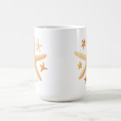ヒトデと小さな仲間たち コーヒーマグカップ (中央)