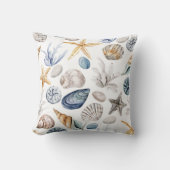 ヒトデと海の夏 クッション (正面)