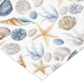 ヒトデと貝殻模様 テーブルクロス (アングル)