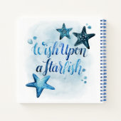 ヒトデに願い事をする ノートブック (裏面)