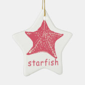 ヒトデのオーナメント セラミックオーナメント (右)