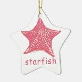 ヒトデのオーナメント セラミックオーナメント (左)