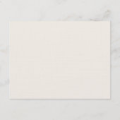 ヒトデのカントリー ビーチ ウェディング レセプション エンクロージャーカード (裏面)