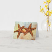 ヒトデのカード カード (黄色い花)