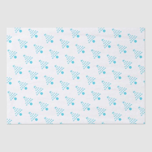 ヒトデのクリスマスツリーパターン 薄葉紙 (正面)