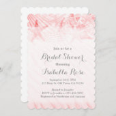 ヒトデのシーセルカスタムブライダルシャワー招待状 招待状 (正面/裏面)