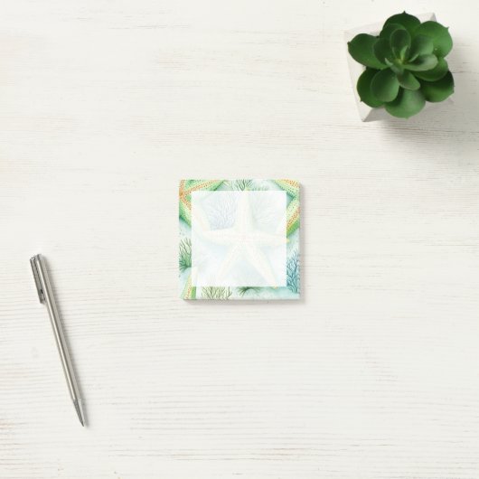 ヒトデのシームレスパターン ポストイット (オフィス)