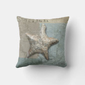 ヒトデのタツノオトシゴの枕、版権カレンJ Willia クッション (裏面)