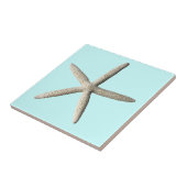 ヒトデのビーチの写真の芸術 タイル (側面)