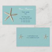 ヒトデのビーチの名刺 名刺 (正面/裏面)