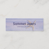 ヒトデのビーチ スキニー名刺 (裏面)