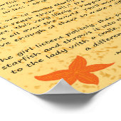 ヒトデのポスター ポスター (角)