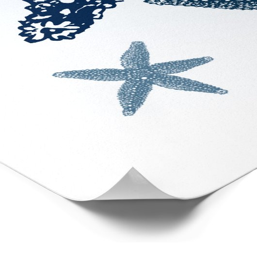 ヒトデの下で ポスター (角)