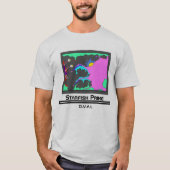 ヒトデの全盛: 楕円形のティー Tシャツ (正面)