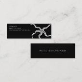 ヒトデの名刺#2 スキニー名刺 (正面/裏面)