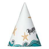 ヒトデの幸せな採用日のパーティーの帽子 パーティーハット (左)