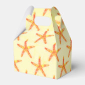 ヒトデの水彩アートパターン フェイバーボックス (裏面サイド)