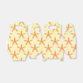 ヒトデの水彩アートパターン フェイバーボックス (折り畳みなし)