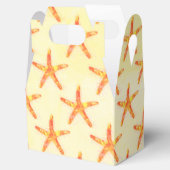 ヒトデの水彩アートパターン フェイバーボックス (オープン)