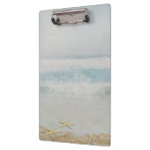 ヒトデの海ビーチ水彩 クリップボード (左)