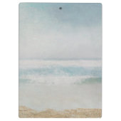 ヒトデの海ビーチ水彩 クリップボード (裏面)