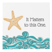 ヒトデの物語の採用のパーティーのセンターピース フォトキューブ (右)