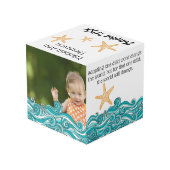 ヒトデの物語の採用のパーティーのセンターピース フォトキューブ (裏面アングル)