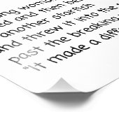 ヒトデの物語、ヒトデの水切り、ヒトデの詩 フォトプリント            (角)