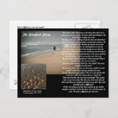 ヒトデの物語 案内ポストカード (正面/裏面)