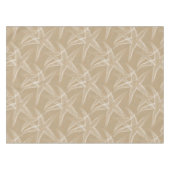 ヒトデの砂のタンのビーチのテーブルクロス テーブルクロス (正面(横))