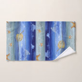 ヒトデの空のYotigo著置かれる一致のBathタオル バスタオルセット (ハンドタオル)