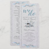 ヒトデの結婚プログラム 招待状 (正面/裏面)