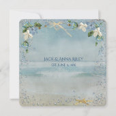 ヒトデの結婚式 婚約更新 招待状 (正面)