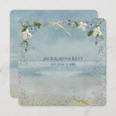 ヒトデの結婚誓約更新 招待状 (正面/裏面)