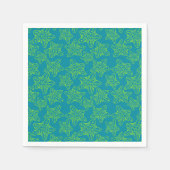 ヒトデの群集パターン スタンダードカクテルナプキン (正面)