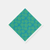 ヒトデの群集パターン スタンダードカクテルナプキン (角)